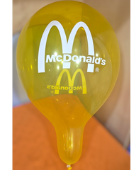 18 inch Cattex Crystal mcdonald balloons looner