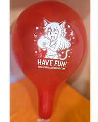 18 inch Cattex Crystal balloons have fun girl looner