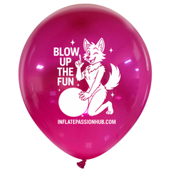 14 inch Cattex Crystal balloons blow up the fun wolf looner