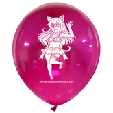 14 inch Cattex Crystal balloons girl looner