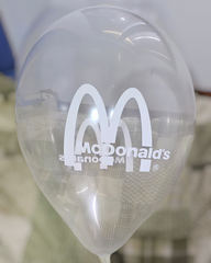 18 inch Cattex Crystal mcdonald balloons looner