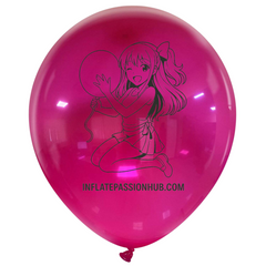 14 inch Cattex Crystal balloons girl looner