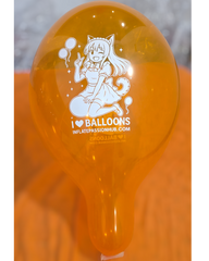 25pcs 14 inch Cattex Crystal balloons i love balloons