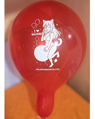 25pcs 18 inch mira cat girl Cattex Crystal balloons i love balloons looner