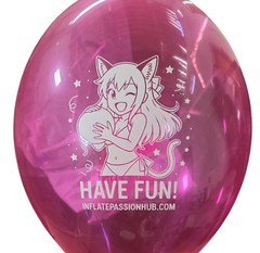 25pcs 14 inch Cattex Crystal balloons have fun